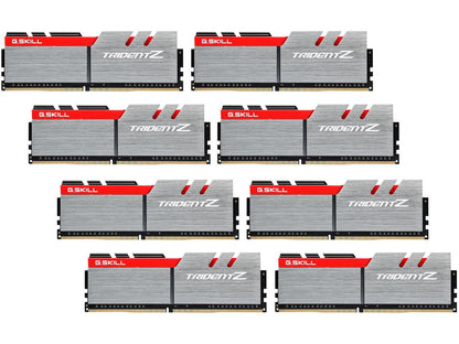 G.SKILL TridentZ Series 64GB (8 x 8GB) 288-Pin DDR4 SDRAM DDR4 3466 (PC4 27700) Intel X99 Platform Memory (Desktop Memory) Model F4-3466C16Q2-64GTZ