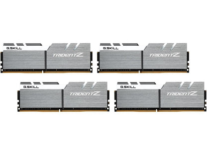 G.SKILL TridentZ Series 32GB (4 x 8GB) 288-Pin DDR4 SDRAM DDR4 3466 (PC4 27700) Intel Z370 Platform / Intel X99 Platform Desktop Memory Model F4-3466C16Q-32GTZSW