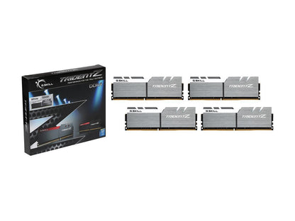 G.SKILL TridentZ Series 32GB (4 x 8GB) 288-Pin DDR4 SDRAM DDR4 3466 (PC4 27700) Intel Z370 Platform / Intel X99 Platform Desktop Memory Model F4-3466C16Q-32GTZSW