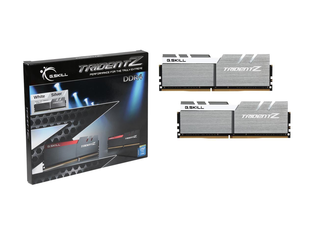G.SKILL TridentZ Series 32GB (2 x 16GB) 288-Pin DDR4 SDRAM DDR4 3200 (PC4 25600) Intel Z370 Platform Desktop Memory Model F4-3200C15D-32GTZSW