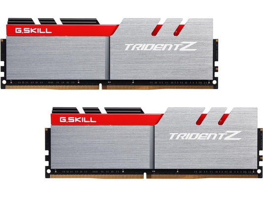 G.SKILL TridentZ Series 32GB (2 x 16GB) 288-Pin DDR4 SDRAM DDR4 3333 (PC4 26600) Intel Z370 Platform Memory (Desktop Memory) Model F4-3333C16D-32GTZB