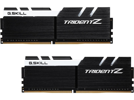 G.SKILL TridentZ Series 16GB (2 x 8GB) 288-Pin DDR4 SDRAM DDR4 3200 (PC4 25600) Intel Z370 Platform Desktop Memory Model F4-3200C14D-16GTZKW
