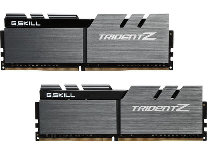 G.SKILL TridentZ Series 16GB (2 x 8GB) 288-Pin DDR4 SDRAM DDR4 3200 (PC4 25600) Desktop Memory Model F4-3200C14D-16GTZSK