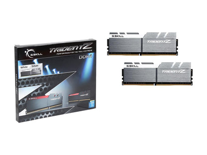 G.SKILL TridentZ Series 16GB (2 x 8GB) 288-Pin DDR4 SDRAM DDR4 3200 (PC4 25600) Intel Z370 Platform Desktop Memory Model F4-3200C14D-16GTZSW