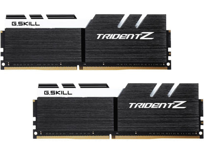G.SKILL TridentZ Series 32GB (2 x 16GB) 288-Pin DDR4 SDRAM DDR4 3200 (PC4 25600) Intel XMP 2.0 Desktop Memory Model F4-3200C16D-32GTZKW