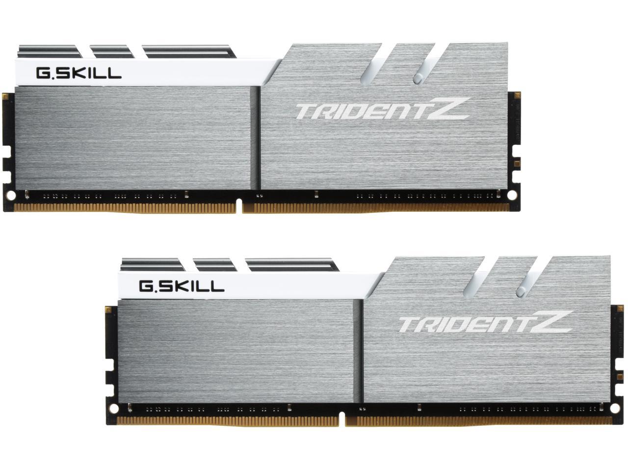 G.SKILL TridentZ Series 32GB (2 x 16GB) 288-Pin DDR4 SDRAM DDR4 3200 (PC4 25600) Desktop Memory Model F4-3200C16D-32GTZSW