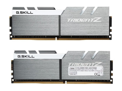 G.SKILL TridentZ Series 32GB (2 x 16GB) 288-Pin DDR4 SDRAM DDR4 3200 (PC4 25600) Desktop Memory Model F4-3200C16D-32GTZSW