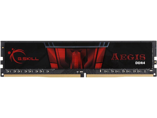 G.SKILL Aegis 8GB 288-Pin DDR4 SDRAM DDR4 3000 (PC4 24000) Memory (Desktop Memory) Model F4-3000C16S-8GISB