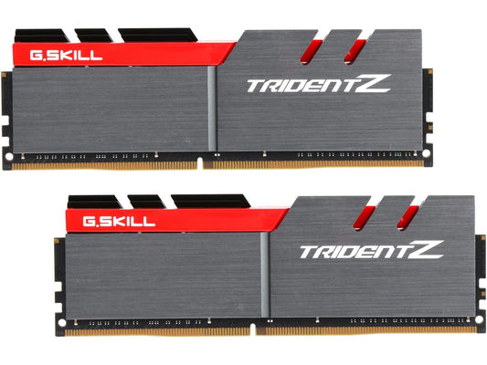 G.SKILL TridentZ Series 32GB (2 x 16GB) 288-Pin DDR4 SDRAM DDR4 3466 (PC4 27700) Intel Z370 Platform Desktop Memory Model F4-3466C16D-32GTZ