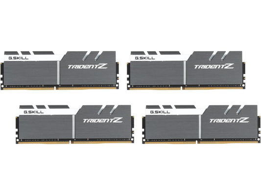 G.SKILL TridentZ Series 64GB (4 x 16GB) 288-Pin DDR4 SDRAM DDR4 3466 (PC4 27700) Intel Z370 Platform Desktop Memory Model F4-3466C16Q-64GTZSW