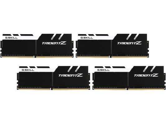 G.SKILL TridentZ Series 32GB (4 x 8GB) 288-Pin DDR4 SDRAM DDR4 3300 (PC4 26400) Desktop Memory Model F4-3300C16Q-32GTZKW