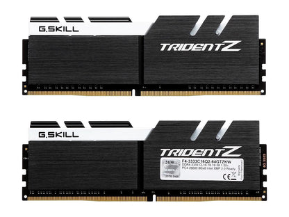 G.SKILL TridentZ Series 64GB (8 x 8GB) 288-Pin DDR4 SDRAM DDR4 3333 (PC4 26600) Desktop Memory Model F4-3333C16Q2-64GTZKW