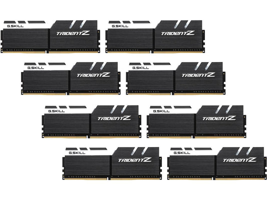G.SKILL TridentZ Series 64GB (8 x 8GB) 288-Pin DDR4 SDRAM DDR4 3466 (PC4 27700) Intel Z370 Platform Desktop Memory Model F4-3466C16Q-32GTZKW
