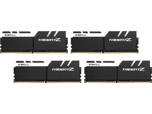 G.SKILL TridentZ Series 32GB (4 x 8GB) 288-Pin DDR4 SDRAM DDR4 3466 (PC4 27700) Intel Z370 Platform Desktop Memory Model F4-3466C16Q-32GTZKW