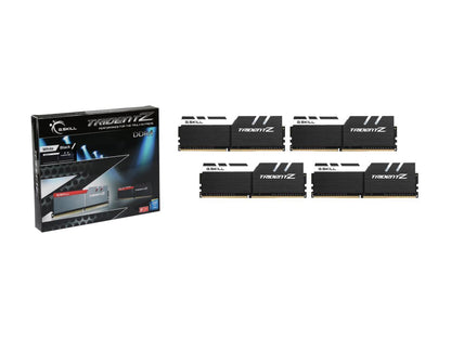 G.SKILL TridentZ Series 32GB (4 x 8GB) 288-Pin DDR4 SDRAM DDR4 3466 (PC4 27700) Intel Z370 Platform Desktop Memory Model F4-3466C16Q-32GTZKW