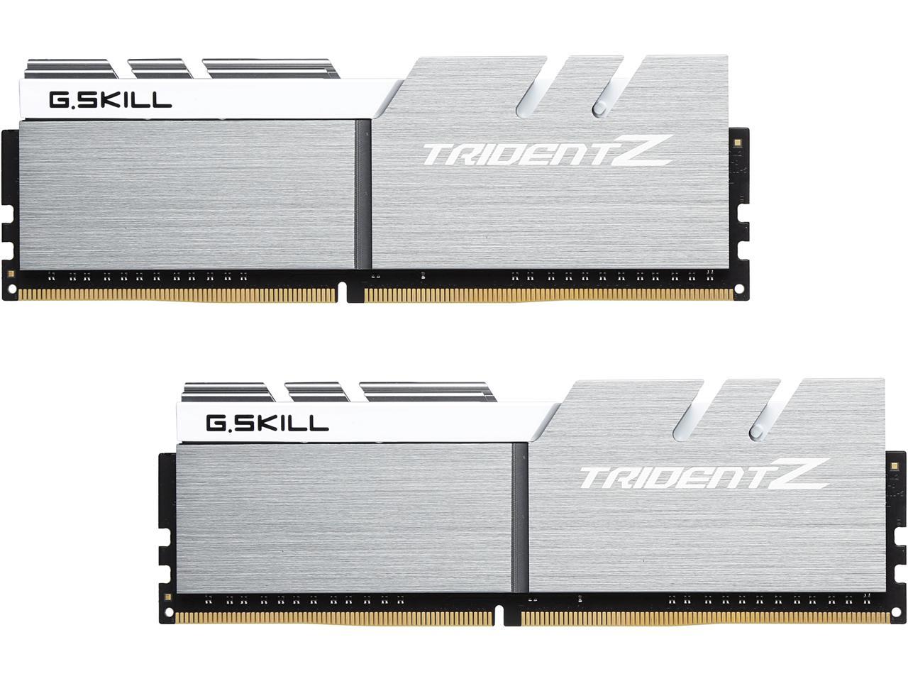 G.SKILL TridentZ Series 16GB (2 x 8GB) 288-Pin DDR4 SDRAM DDR4 3600 (PC4 28800) Intel Z170 / Z270 / Z370 / X299 Desktop Memory Model F4-3600C16D-16GTZSW