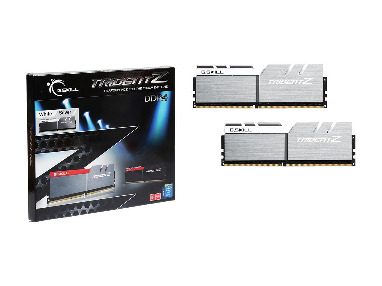G.SKILL TridentZ Series 16GB (2 x 8GB) 288-Pin DDR4 SDRAM DDR4 3600 (PC4 28800) Intel Z170 / Z270 / Z370 / X299 Desktop Memory Model F4-3600C16D-16GTZSW