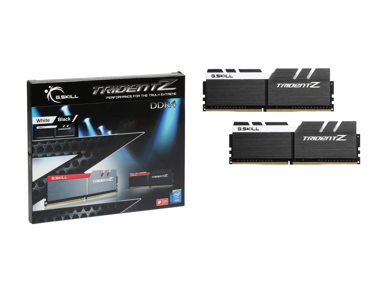 G.SKILL TridentZ Series 16GB (2 x 8GB) 288-Pin DDR4 SDRAM DDR4 3600 (PC4 28800) Intel Z170 / Z270 / Z370 / X299 Memory (Desktop Memory) Model F4-3600C17D-16GTZKW