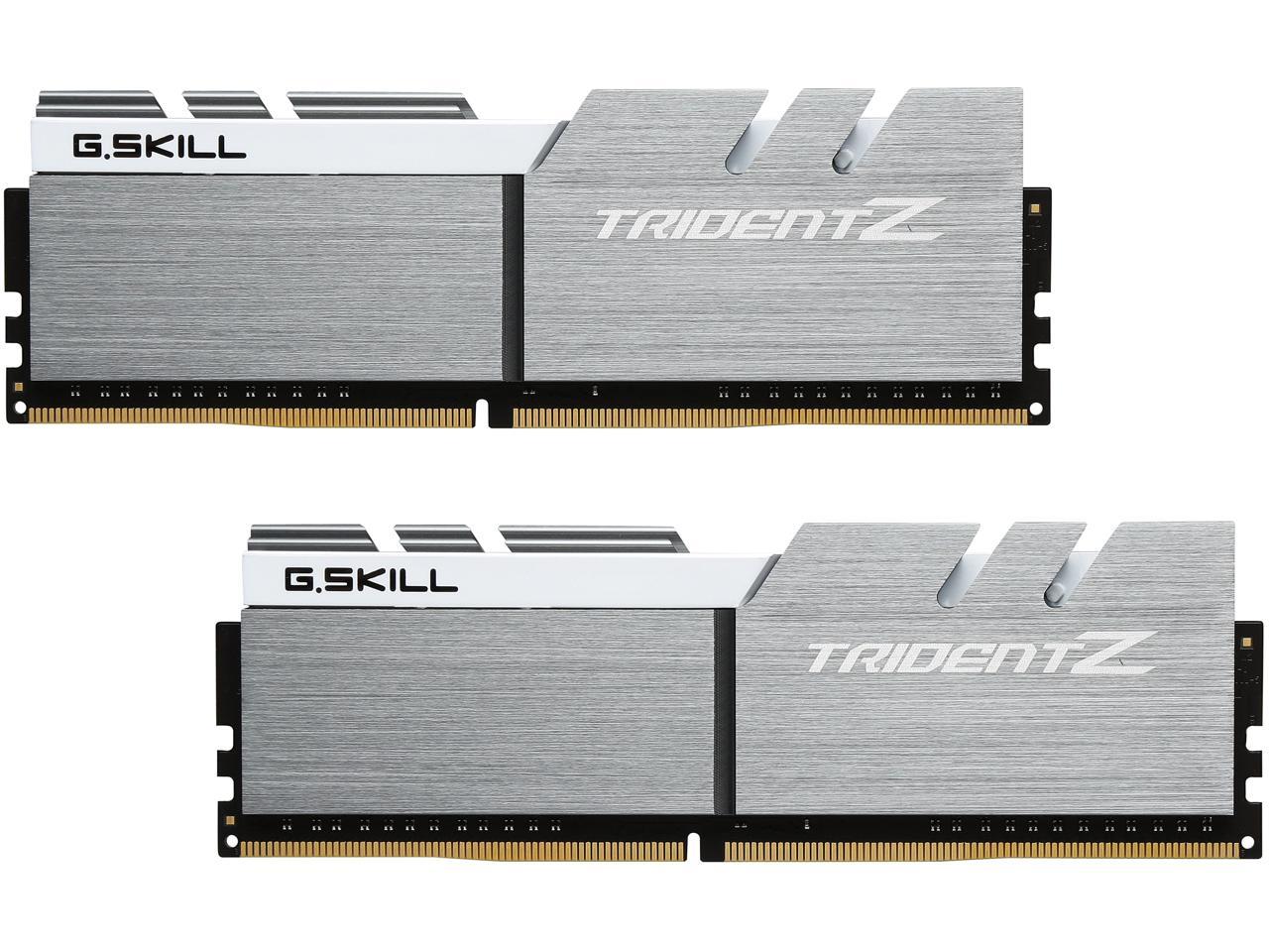 G.SKILL TridentZ Series 16GB (2 x 8GB) 288-Pin DDR4 SDRAM DDR4 3600 (PC4 28800) Intel Z170 / Z270 / Z370 / X299 Desktop Memory Model F4-3600C17D-16GTZSW
