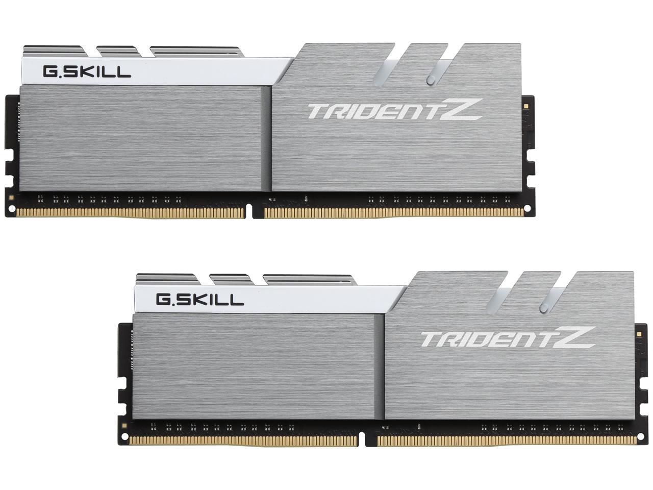 G.SKILL TridentZ Series 16GB (2 x 8GB) 288-Pin DDR4 SDRAM DDR4 4000 (PC4 32000) Intel Z170 / Z270 / Z370 Desktop Memory Model F4-4000C19D-16GTZSW