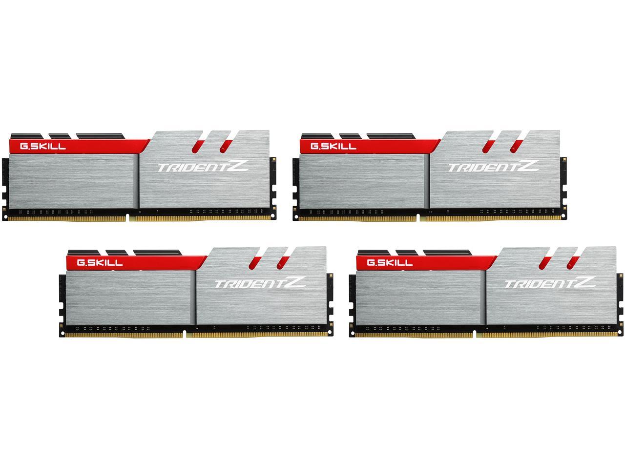 G.SKILL TridentZ Series 32GB (4 x 8GB) 288-Pin DDR4 SDRAM DDR4 3866 (PC4 30000) Intel Z270 / Z370 Desktop Memory Model F4-3866C18Q-32GTZ