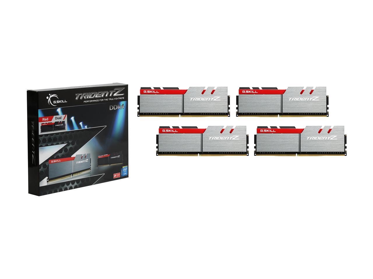 G.SKILL TridentZ Series 32GB (4 x 8GB) 288-Pin DDR4 SDRAM DDR4 3866 (PC4 30000) Intel Z270 / Z370 Desktop Memory Model F4-3866C18Q-32GTZ
