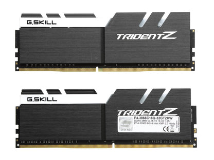 G.SKILL TridentZ Series 32GB (4 x 8GB) 288-Pin DDR4 SDRAM DDR4 3866 (PC4 30000) Intel Z270 / Z370 Desktop Memory Model F4-3866C18Q-32GTZKW