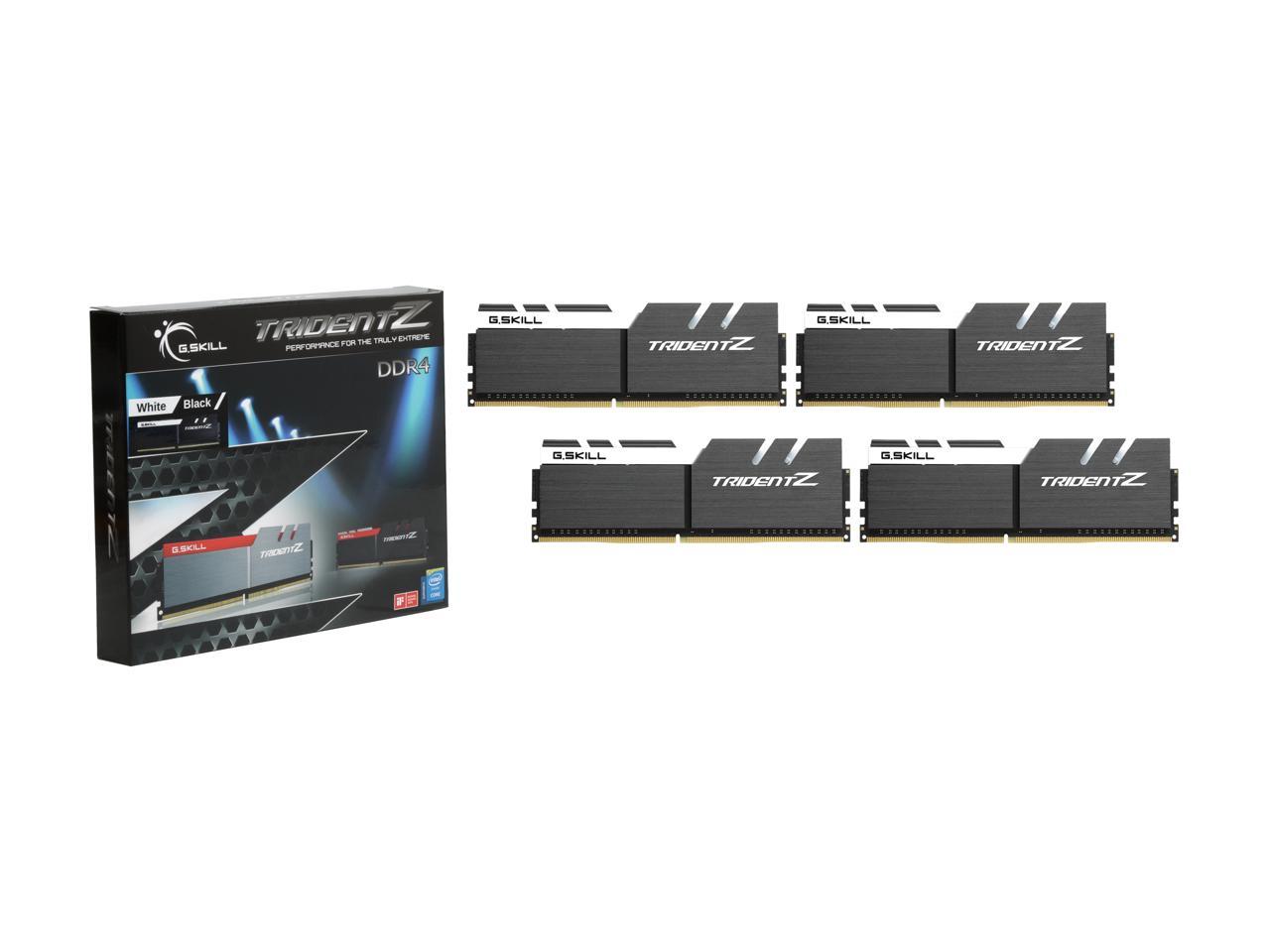 G.SKILL TridentZ Series 32GB (4 x 8GB) 288-Pin DDR4 SDRAM DDR4 3866 (PC4 30000) Intel Z270 / Z370 Desktop Memory Model F4-3866C18Q-32GTZKW