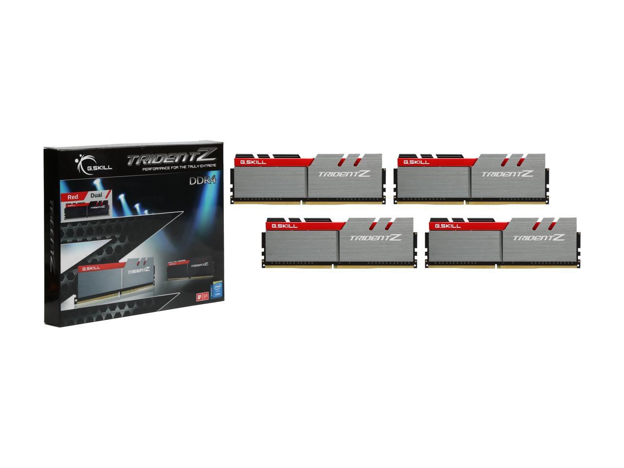 G.SKILL TridentZ Series 32GB (4 x 8GB) 288-Pin DDR4 SDRAM DDR4 4000 (PC4 32000) Intel Z270 / Z370 Desktop Memory Model F4-4000C18Q-32GTZ