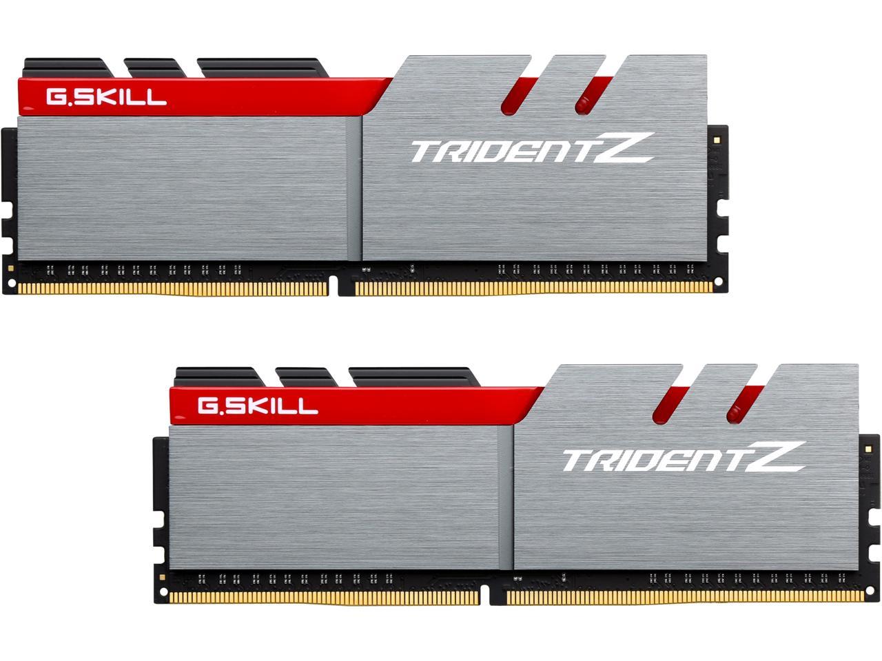 G.SKILL TridentZ Series 16GB (2 x 8GB) 288-Pin DDR4 SDRAM DDR4 3866 (PC4 30900) Intel Z270 / Z370 Memory (Desktop Memory) Model F4-3866C18D-16GTZ
