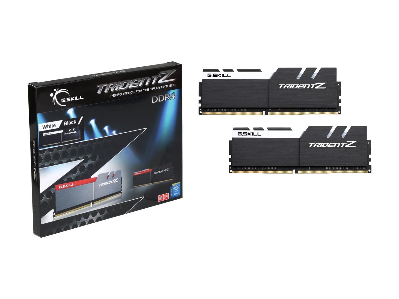G.SKILL TridentZ Series 16GB (2 x 8GB) 288-Pin DDR4 SDRAM DDR4 3866 (PC4 30900) Intel Z270 / Z370 Memory (Desktop Memory) Model F4-3866C18D-16GTZKW