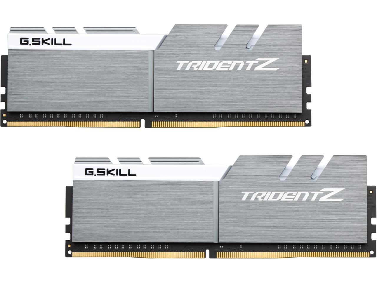 G.SKILL TridentZ Series 16GB (2 x 8GB) 288-Pin DDR4 SDRAM DDR4 3866 (PC4 30900) Intel Z270 / Z370 Memory (Desktop Memory) Model F4-3866C18D-16GTZSW