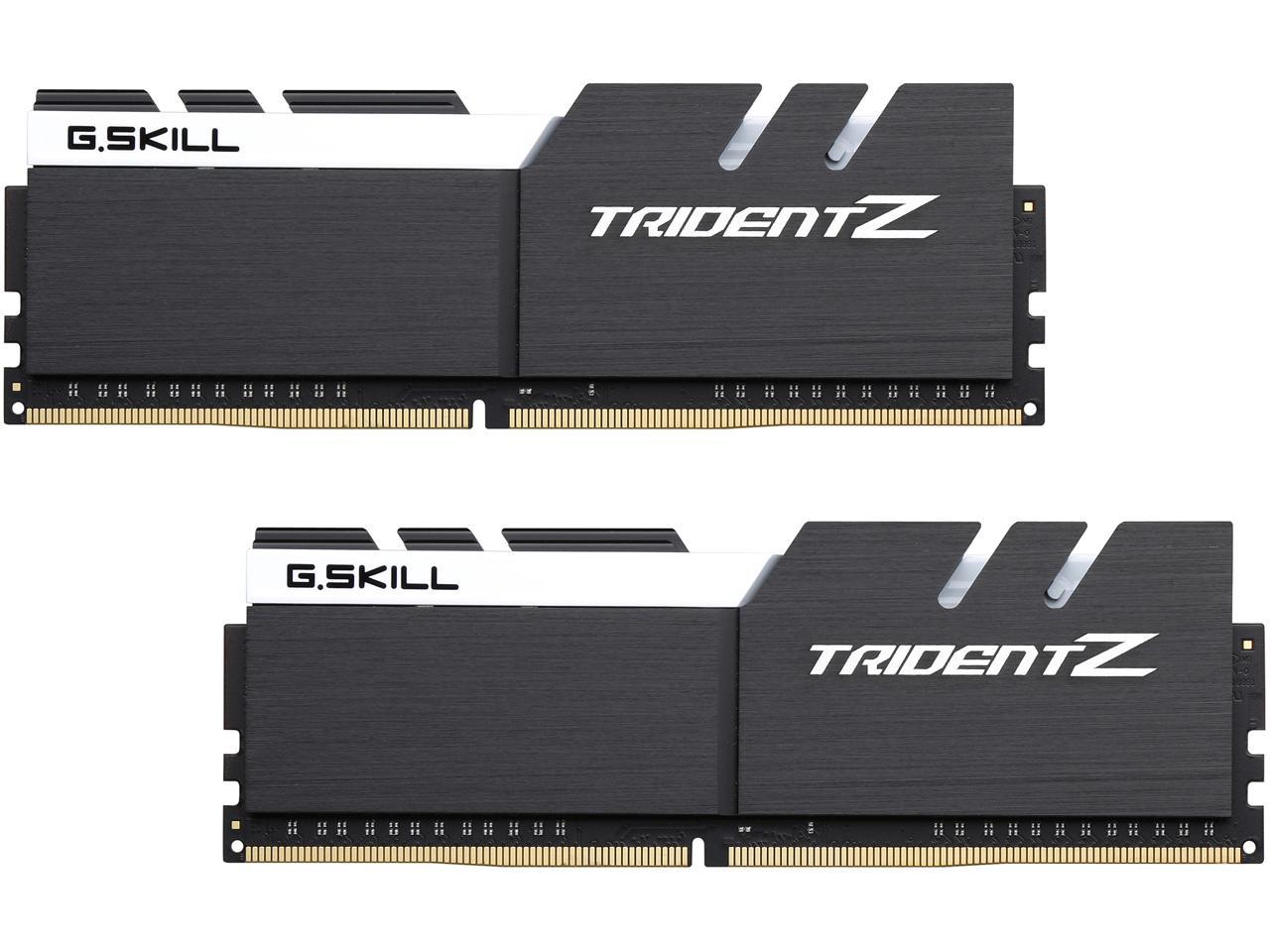G.SKILL TridentZ Series 16GB (2 x 8GB) 288-Pin DDR4 SDRAM DDR4 4000 (PC4 32000) Intel Z270 / Z370 Memory (Desktop Memory) Model F4-4000C18D-16GTZKW