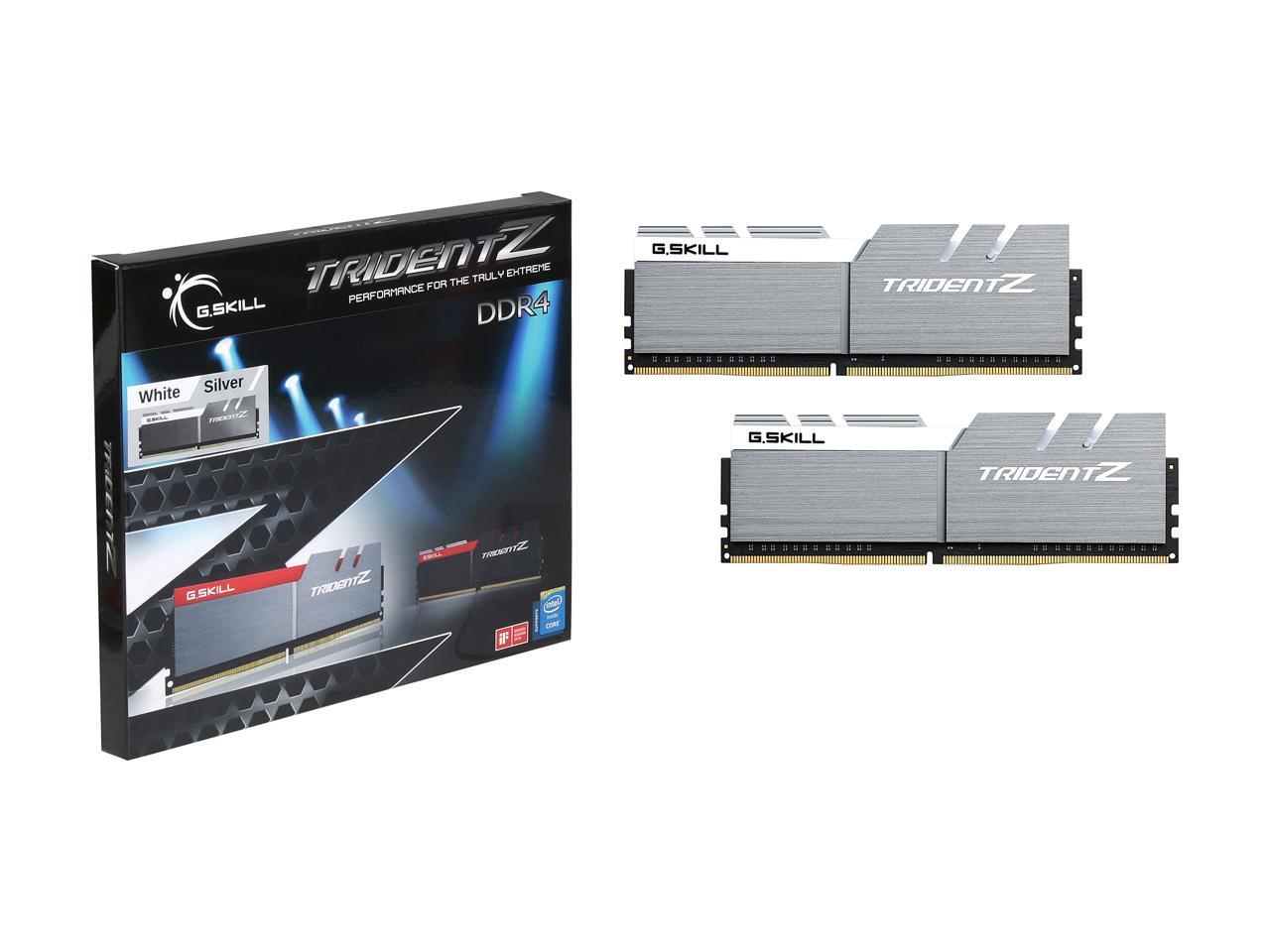 G.SKILL TridentZ Series 16GB (2 x 8GB) 288-Pin DDR4 SDRAM DDR4 4000 (PC4 32000) Intel Z270 / Z370 Memory (Desktop Memory) Model F4-4000C18D-16GTZSW