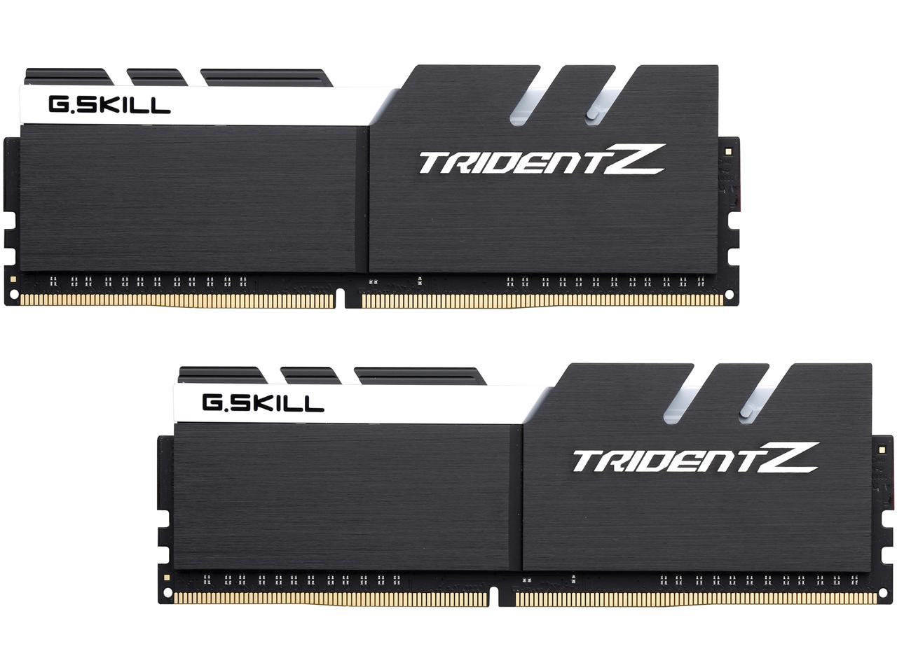 G.SKILL TridentZ Series 16GB (2 x 8GB) DDR4 4133 (PC4 33000) Intel Z270 / Z370 / X299 Memory (Desktop Memory) Model F4-4133C19D-16GTZKWC