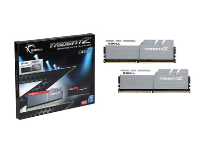 G.SKILL TridentZ Series 16GB (2 x 8GB) 288-Pin DDR4 SDRAM DDR4 4133 (PC4 33000) Intel Z270 / Z370 / X299 Memory (Desktop Memory) Model F4-4133C19D-16GTZSWC