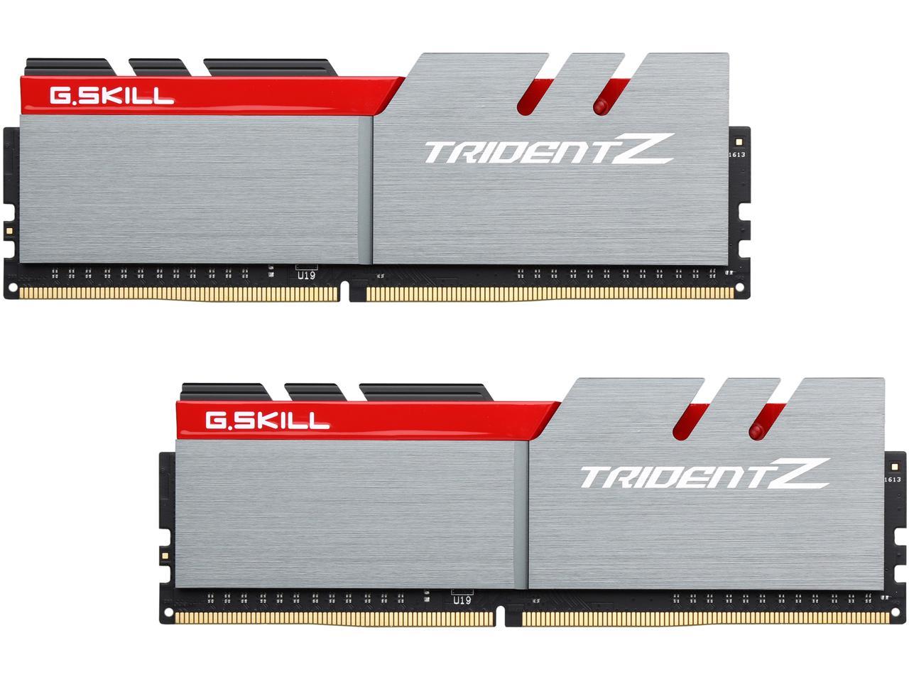 G.SKILL TridentZ Series 16GB (2 x 8GB) 288-Pin DDR4 SDRAM DDR4 4266 (PC4 34100) Intel Z270 / Z370 / X299 Memory (Desktop Memory) Model F4-4266C19D-16GTZA
