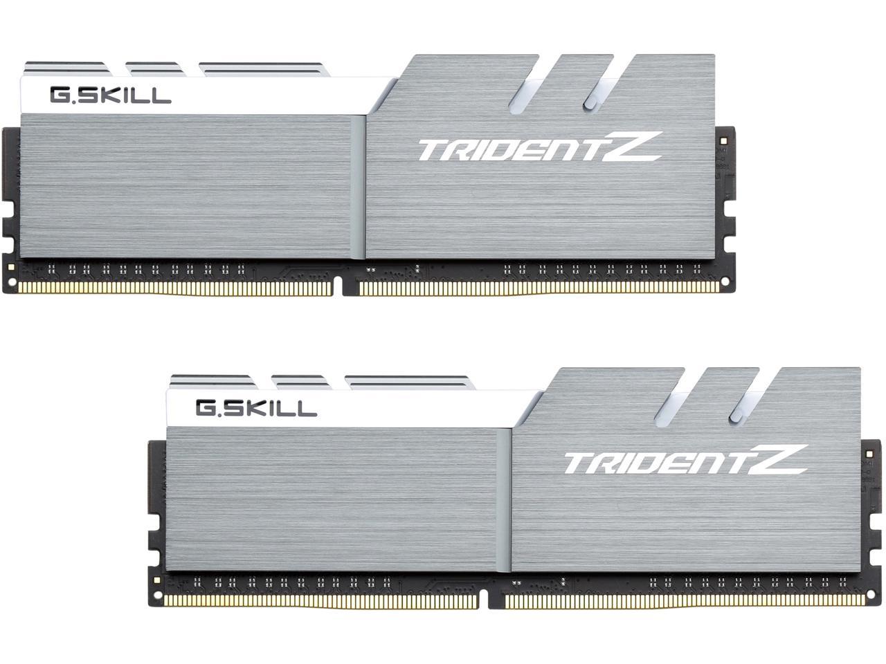 G.SKILL TridentZ Series 16GB (2 x 8GB) 288-Pin DDR4 SDRAM DDR4 4266 (PC4 34100) Intel Z270 / Z370 / X299 Memory (Desktop Memory) Model F4-4266C19D-16GTZSW