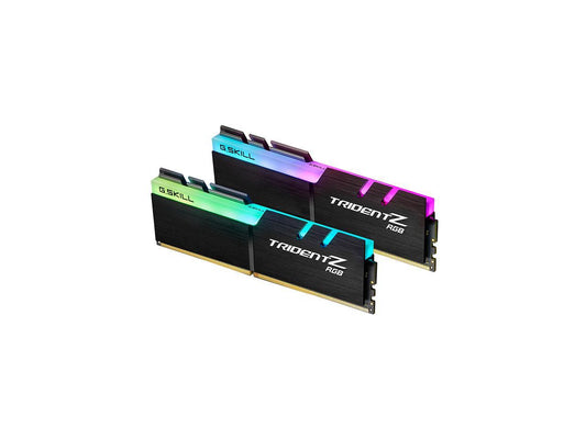 G.SKILL TridentZ RGB Series 16GB (2 x 8GB) 288-Pin DDR4 SDRAM DDR4 3000 (PC4 24000) Desktop Memory Model F4-3000C15D-16GTZR