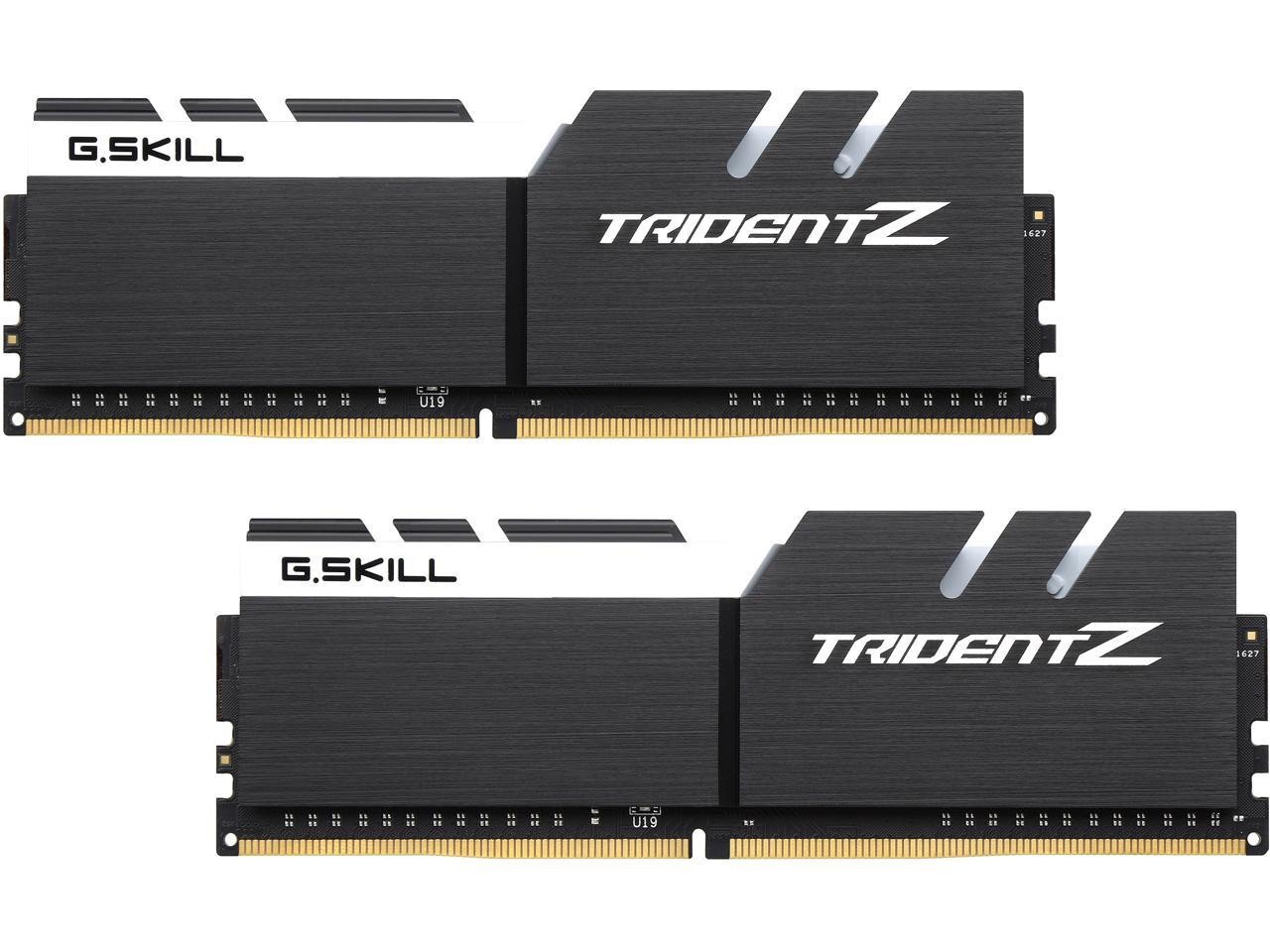 G.SKILL TridentZ Series 32GB (2 x 16GB) 288-Pin DDR4 SDRAM DDR4 3600 (PC4 28800) Desktop Memory Model F4-3600C17D-32GTZKW