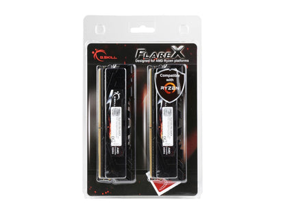 G.SKILL Flare X Series 32GB (4 x 8GB) 288-Pin DDR4 SDRAM DDR4 2133 (PC4 17000) AMD X370 / B350 / A320 Memory (Desktop Memory) Model F4-2133C15Q-32GFX