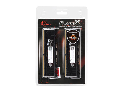 G.SKILL Flare X Series 16GB (2 x 8GB) 288-Pin DDR4 SDRAM DDR4 3200 (PC4 25600) AMD X370 / B350 Memory (Desktop Memory) Model F4-3200C14D-16GFX