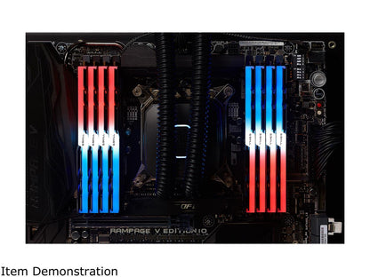 G.SKILL TridentZ RGB Series 64GB (8 x 8GB) 288-Pin DDR4 SDRAM DDR4 3600 (PC4 28800) Intel X299 Desktop Memory Model F4-3600C16Q2-64GTZR