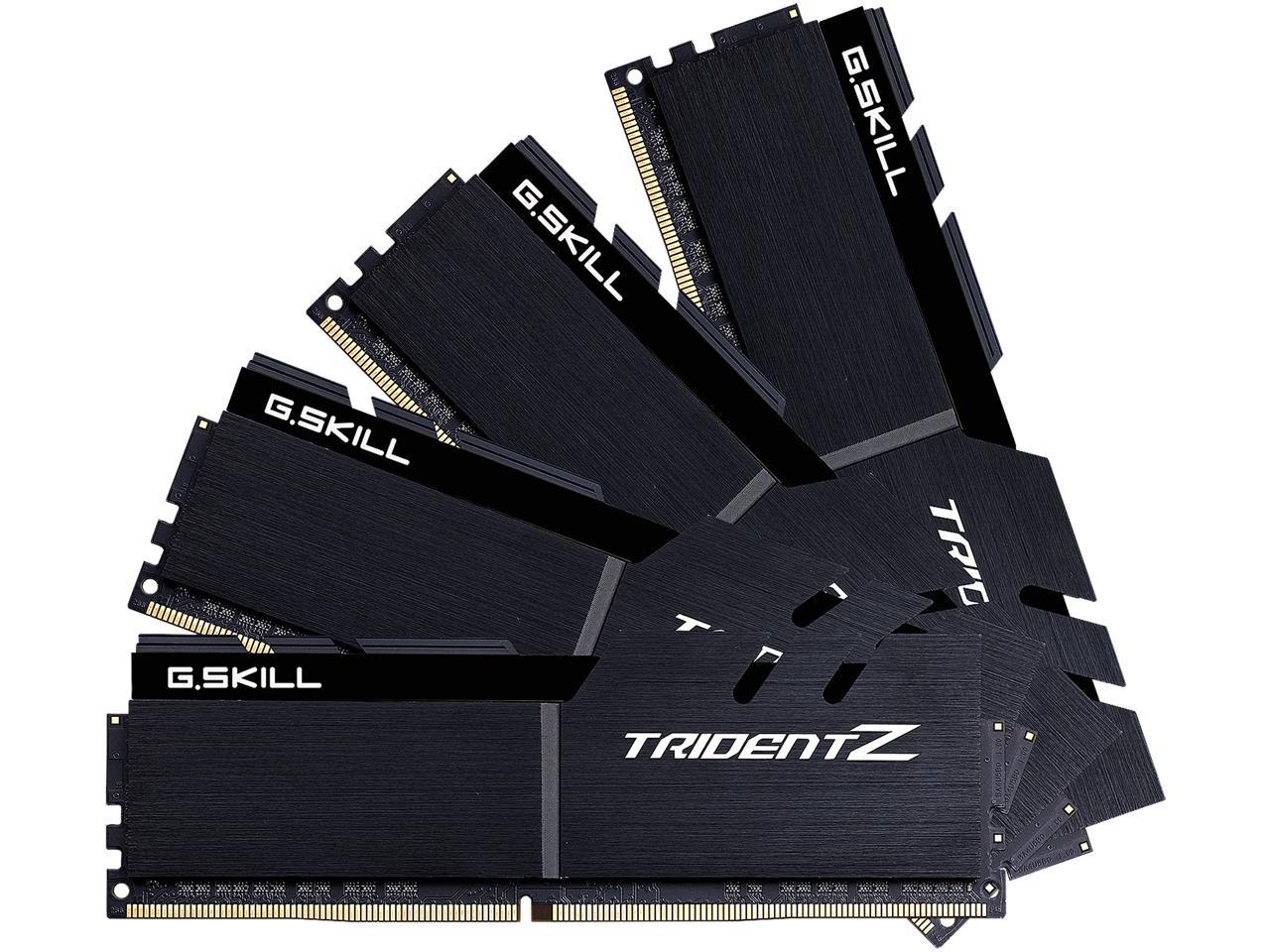 G.SKILL TridentZ Series 32GB (4 x 8GB) 288-Pin DDR4 SDRAM DDR4 3600 (PC4 28800) Intel Z170 / Z270 / Z370 / X299 Desktop Memory Model F4-3600C16Q-32GTZKK