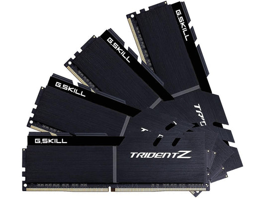 G.SKILL TridentZ Series 32GB (4 x 8GB) 288-Pin DDR4 SDRAM DDR4 3600 (PC4 28800) Intel Z170 / Z270 / Z370 / X299 Desktop Memory Model F4-3600C16Q-32GTZKK