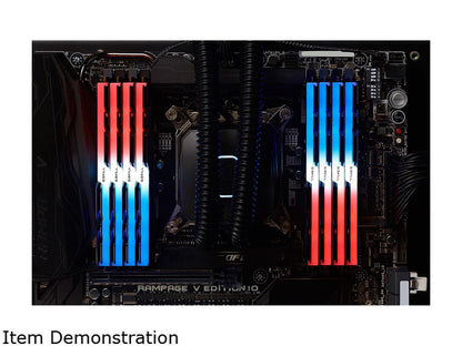 G.SKILL TridentZ RGB Series 128GB (8 x 16GB) 288-Pin DDR4 SDRAM DDR4 3600 (PC4 28800) Intel X299 Desktop Memory Model F4-3600C17Q2-128GTZR