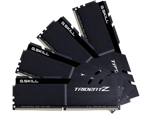 G.SKILL TridentZ Series 32GB (4 x 8GB) 288-Pin DDR4 SDRAM DDR4 3733 (PC4 29800) Intel Z370 / X299 Desktop Memory Model F4-3733C17Q-32GTZKK