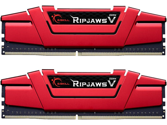 G.SKILL Ripjaws V Series 16GB (2 x 8GB) 288-Pin DDR4 SDRAM DDR4 2400 (PC4 19200) Desktop Memory Model F4-2400C17D-16GVR