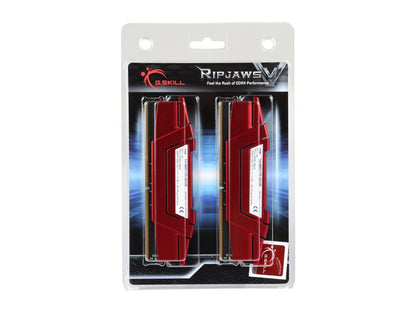 G.SKILL Ripjaws V Series 16GB (2 x 8GB) 288-Pin DDR4 SDRAM DDR4 2400 (PC4 19200) Desktop Memory Model F4-2400C17D-16GVR