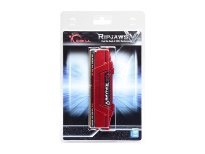G.SKILL Ripjaws V Series 8GB 288-Pin DDR4 SDRAM DDR4 2400 (PC4 19200) Desktop Memory Model F4-2400C17S-8GVR